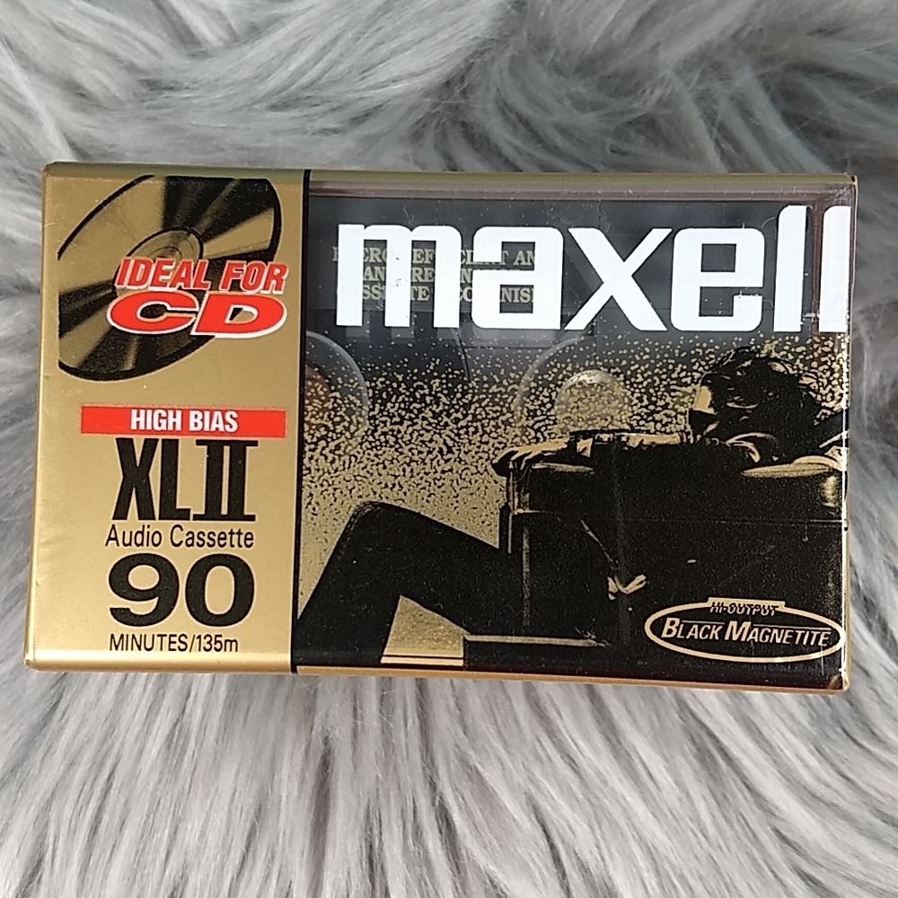 Maxell XL II 90 Black Magnetite, Factory Sealed ULTRA RARE